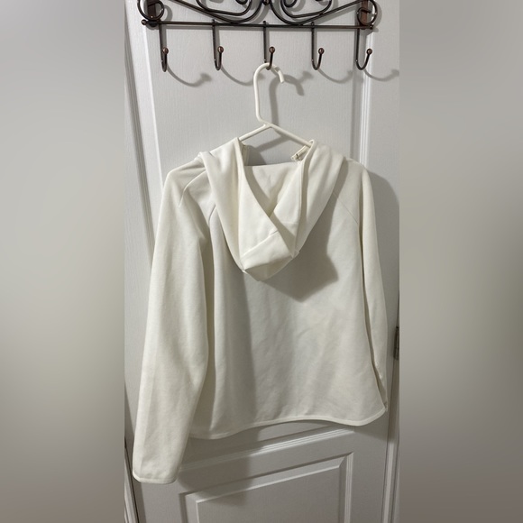 white nike tech fleece zip up hoodie - Picture 2 of 3